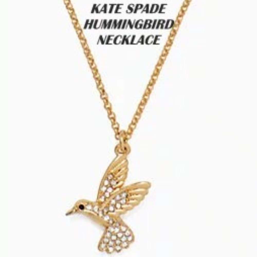 KATE SPADE Hummingbird necklace